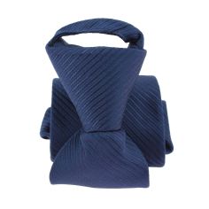 Cravate enfant, Petit Dandy Bleu marine Pomme Carré