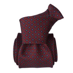 Cravate Segni Disegni Luxe, Faite main, 3 plis Bordeaux Segni et Disegni 2