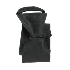 Cravate enfant, Petit Dandy slim noir Pomme Carré