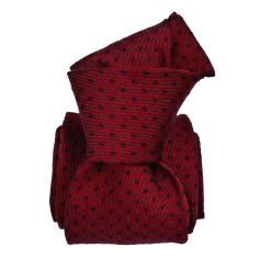 Cravate Segni Disegni, Mogador, Messine Rouge Bordeaux Segni et Disegni