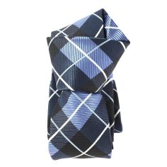 Cravate Slim, London, Bleu Clj Charles Le Jeune