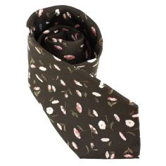 Cravate en soie, Boticelli Vénus, brun Brochier Soieries 1890