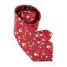 Cravate en soie, Jones Italian, rouge Brochier Soieries 1890