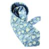 Cravate en soie, Monet Nymphéas, Bleu Brochier Soieries 1890
