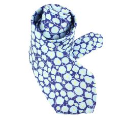 Cravate en soie, Ruhlmann, marine Brochier Soieries 1890