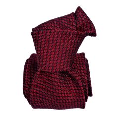 Cravate Mogador, Enna Rouge Bordeaux Segni et Disegni