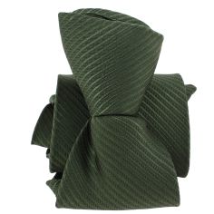 Cravate enfant, Petit Dandy vert kaki Pomme Carré