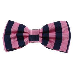 Noeud Papillon CLJ, Rugby navy et Rose Clj Charles Le Jeune