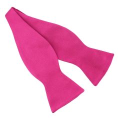 Noeud papillon à nouer en soie, Rose Rubino, Fait à la main Tony & Paul