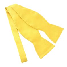 Noeud Papillon Segni & Disegni, Jaune Satin Segni et Disegni