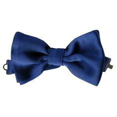 Noeud Papillon Noué Segni & Disegni, Satin Bleu Segni et Disegni