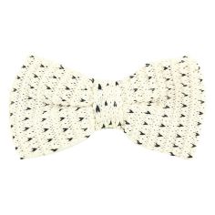 Noeud papillon tricot Hispter cosy beige Clj Charles Le Jeune