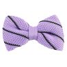 Noeud papillon tricot columbia violet Clj Charles Le Jeune