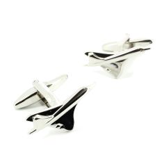 Boutons de manchette, Avion Concorde métal Cravate Avenue Signature