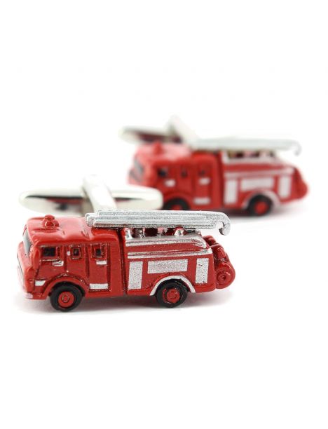 Boutons de manchette camion de pompier Tony & Paul