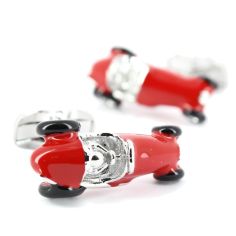 Boutons de manchette bolide rouge Tony & Paul