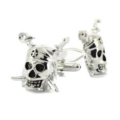 Boutons de manchette tête de mort Sparrow Tony & Paul