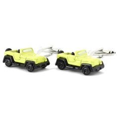 Boutons de manchette jeep wrangler jaune Tony & Paul