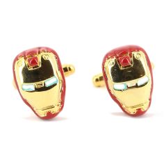 Boutons de manchette masque Iron Man Tony & Paul