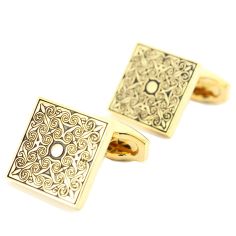 Boutons de manchette volute gold Tony & Paul