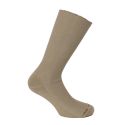 Mi chaussette uni cotes 1x1, Granit, Coton Majoritaire Labonal