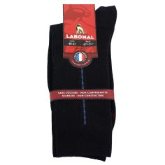 Mi chaussette, Laine majoritaire baguette, marine Labonal 2