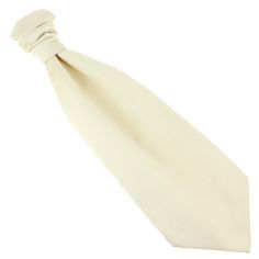 Lavallière nouée en soie, Avorio, Faite à la main Tony & Paul