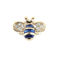 Boutonnière abeille Bleu Tony & Paul