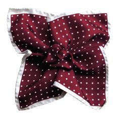 Pochette soie, Dandy Bourgogne Segni et Disegni