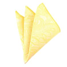 Pochette jaune compagnie des indes Paisley Clj Charles Le Jeune