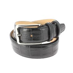Ceinture cuir Wally, noir Tony & Paul