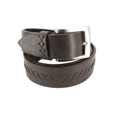 Ceinture cuir, Buffalo Split 35mm, Marron Robert Charles