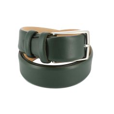 Ceinture cuir de veau, vert, 35mm Robert Charles