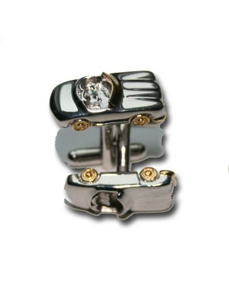 Boutons de manchette, Voiture decapotable Clj Charles Le Jeune