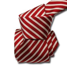 Cravate Classique Segni Disegni, Mogador, Brescia, Rouge Segni et Disegni 2
