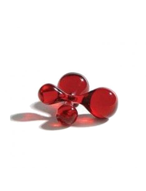 Boutons de manchette, Red twist spherical Sonia Spencer