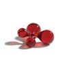 Boutons de manchette, Red twist spherical Sonia Spencer