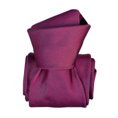 Cravate Classique Segni Disegni, Satin Prune Segni et Disegni