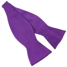 Noeud papillon à nouer en soie, Mauve Mammola, Fait à la main Tony & Paul