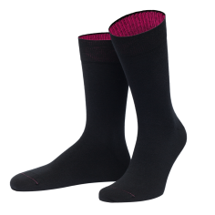 Chaussettes SvAlbard noir et Rose. Von Jungfield Von Jungfeld