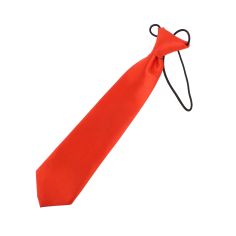 Cravate enfant, Rouge satiné Clj Charles Le Jeune 2