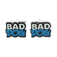 Boutons de manchette Bad Dog, Tony & Paul.