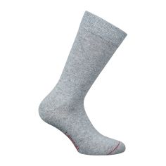 Mi-chaussette grise unie laine et cachemire, Labonal Labonal