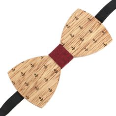 Noeud papillon en bois, Capitaine Bordeaux. Tony & Paul. Tony & Paul 2