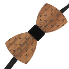 Noeud papillon en bois, Classico noir. Tony & Paul. Tony & Paul 2