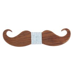 Noeud papillon en bois, Big Moustache Jeans. Tony & Paul. Tony & Paul