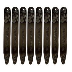 Baleines de col, Tyler & Tyler, Balck Metal Set, 4 paires Tyler & Tyler
