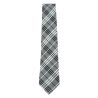 Cravate tartan gris Clj Charles Le Jeune