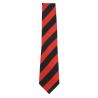 Cravate club rouge et noir Clj Charles Le Jeune