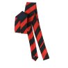 Cravate club rouge et noir Clj Charles Le Jeune